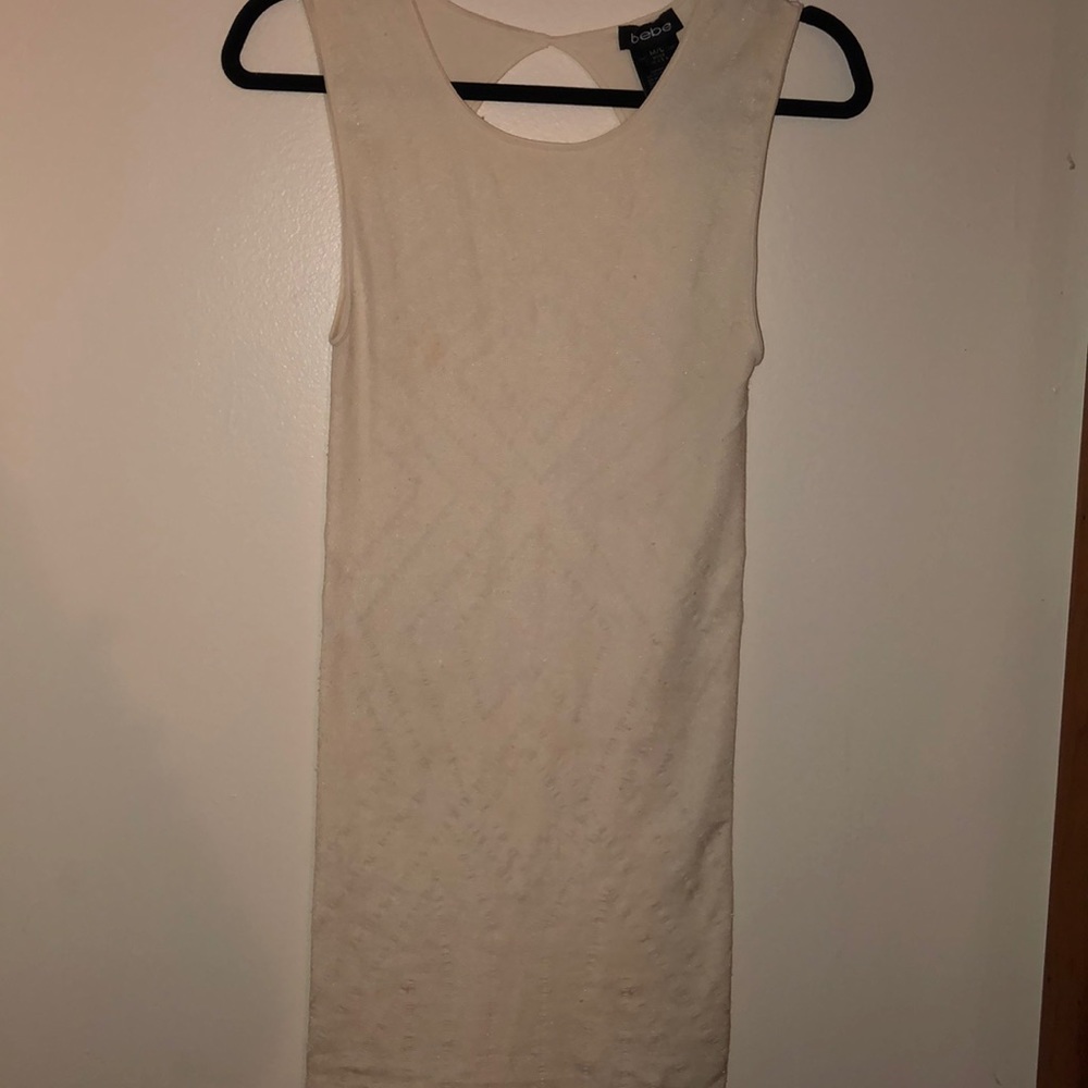 Geometric Bodycon Bebe Dress